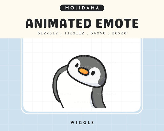 Penguin Twitch Emotes Animation Wiggle