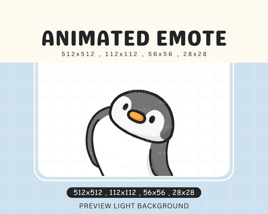 Cute Chibi Animated Emot Kawaii Wiggling Emote