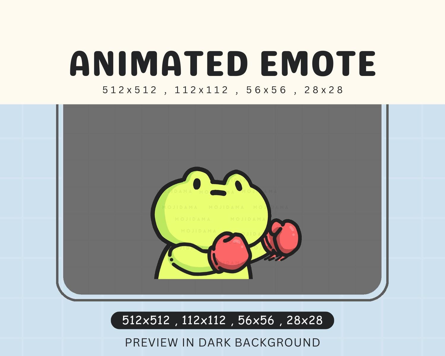 Frog Punch Emotes Animated Angry Twitch Boxing Cute Pepe Meme Emote Animation Chibi Mad Vtuber Cozy Live Stream Gaming Kick Discord Youtube