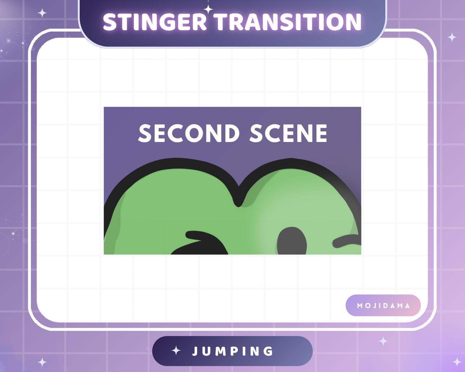 Crocodile Jumping Twitch Transition Stinger Alligator Streamlabs Cute Animation Gaming Switch Change Scene Screen Kawaii Vtuber Kick Youtube