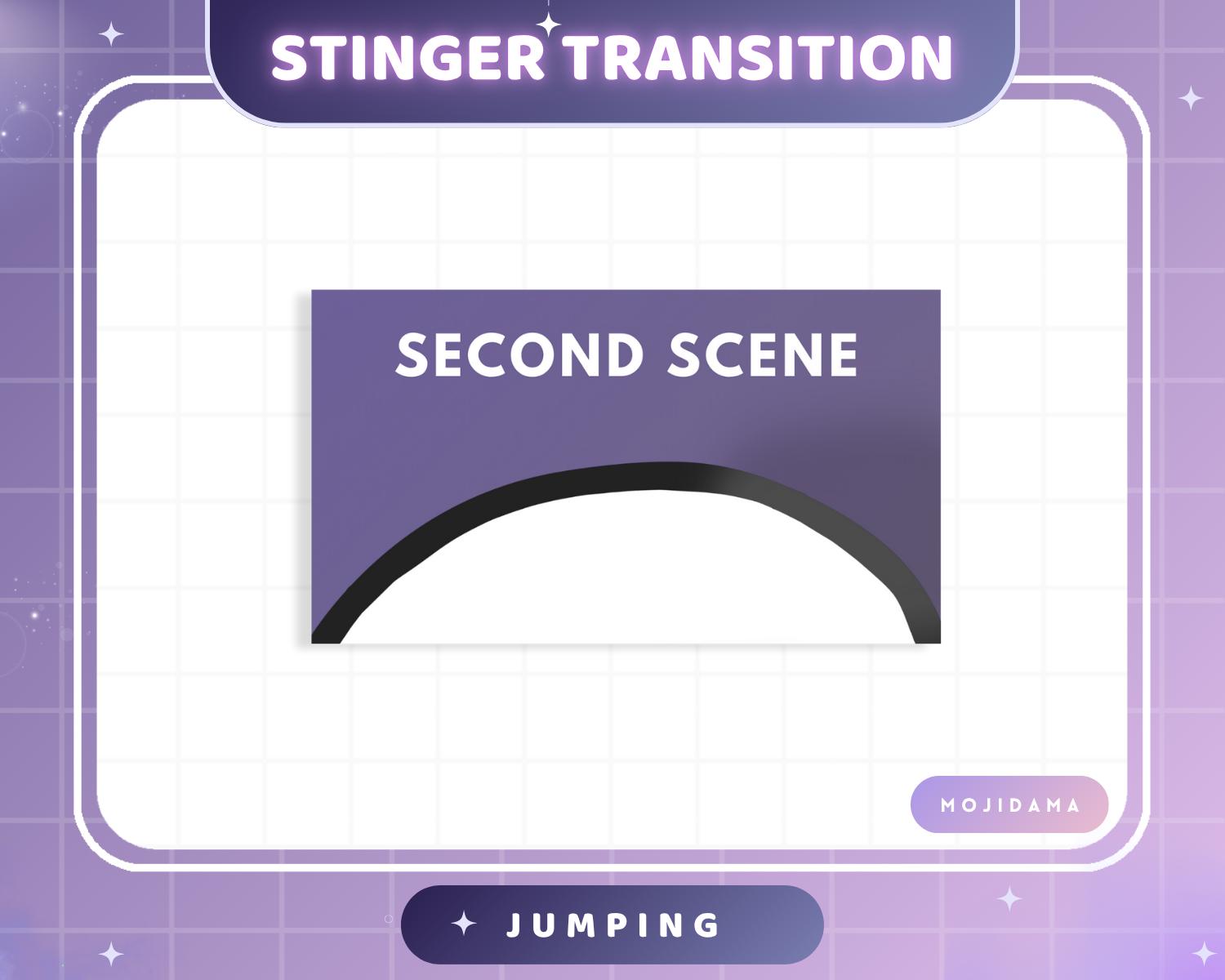 Silly Goose Twitch Transition Stinger Jumping Obs Streamlabs Cute Animation Gaming Switch Change Scene Screen Kawaii Vtuber Kick Youtube