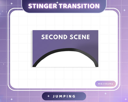 Silly Goose Twitch Transition Stinger Jumping Obs Streamlabs Cute Animation Gaming Switch Change Scene Screen Kawaii Vtuber Kick Youtube