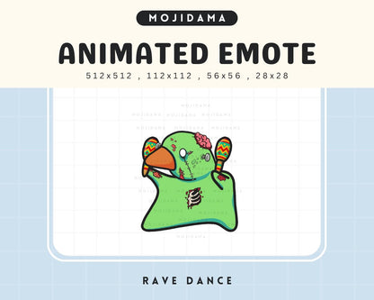 Silly Goose Dance Emotes Ghost Halloween: Cute Animated Twitch Emotes Streaming