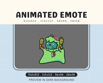 Alpaca Dancing Emotes Twitch: Cute Animal Animated Vtuber Streamer Emote