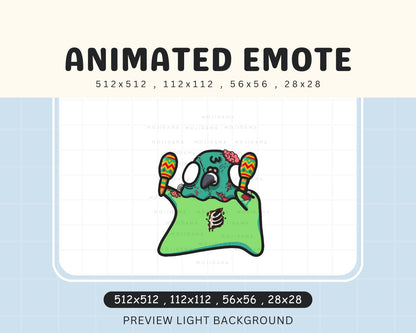 Pigeon Dance Emotes Halloween Animation: Ghost Cute Animal Animated Twitch Streaming
