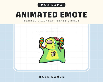 Halloween Shark Dance Emotes: Zombie Cute Animated Twitch Emotes Streaming