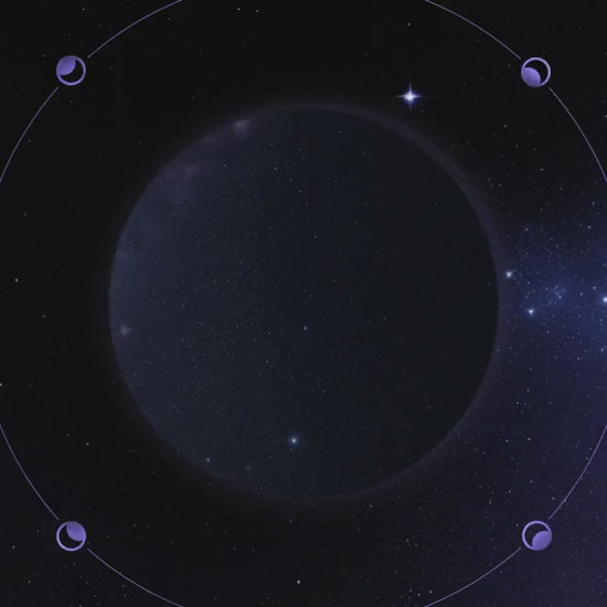 Galaxy Beam Animated Stream Screens: Dark Blue Space Theme (Digital Download)