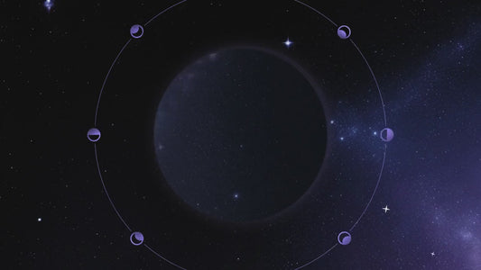 Galaxy Beam Animated Stream Screens: Dark Blue Space Theme (Digital Download)