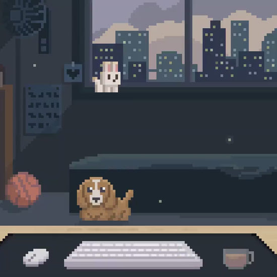 Bunny Rabbit Animated Stinger Transition: OBS Studio, Streamlabs (Digital Download)